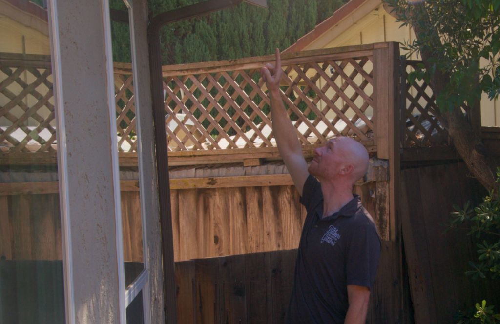 Walking a customer roofline before writing the estimate