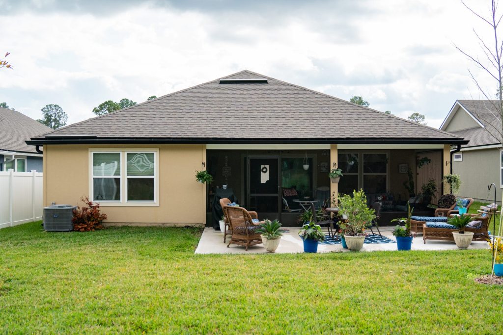 Gutters across a ranch-style home